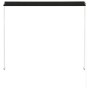 Toldo retráctil gris antracita 100x150 cm de , Toldos - Ref: Foro24-145891, Precio: 37,45 €, Descuento: %