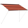 Toldo retráctil naranja y marrón 100x150 cm von , Markisen - Ref: Foro24-145893, Preis: 32,68 €, Rabatt: %