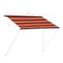 Toldo retráctil naranja y marrón 100x150 cm von , Markisen - Ref: Foro24-145893, Preis: 32,68 €, Rabatt: %