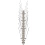 Set de 6 hileras de pinchos contra pájaros y palomas 2 filas 3m de , Repelentes para animales - Ref: Foro24-170232, Precio: 1...