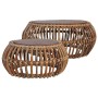 Mesas de centro 2 unidades ratán natural by , Coffee table - Ref: Foro24-283082, Price: 262,32 €, Discount: %
