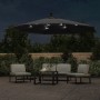 Sombrilla de jardín voladiza con luces LED negro 350 cm von , Sonnenschirme - Ref: Foro24-313784, Preis: 134,96 €, Rabatt: %