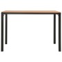 Set de comedor de jardín 3 pzas acero y WPC marrón y negro de , Conjuntos de jardín - Ref: Foro24-317140, Precio: 244,01 €, D...