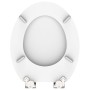 SCHÜTTE Asiento de inodoro con cierre suave SPIRIT WHITE blanco mate by , Toilet and bidet seats - Ref: Foro24-438737, Price:...