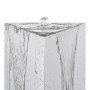 Fuente de jardín triangular con bomba acero inoxidable 76 cm von , Brunnen und Wasserfälle - Ref: Foro24-48096, Preis: 298,42...