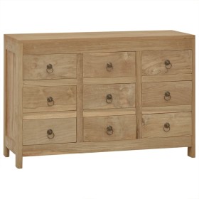 Cómoda de madera maciza de teca 80x30x55 cm von , Schubladen - Ref: Foro24-340739, Preis: 260,42 €, Rabatt: %