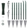 Valla metálica con estacas postes acero galvanizado 0,8x15 m by , fence panels - Ref: Foro24-140749, Price: 168,40 €, Discoun...