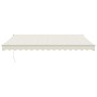 Toldo retráctil aluminio y tela color crema 4x3 m de , Toldos - Ref: Foro24-3154428, Precio: 266,44 €, Descuento: %