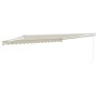 Toldo retráctil aluminio y tela color crema 4x3 m de , Toldos - Ref: Foro24-3154428, Precio: 266,44 €, Descuento: %