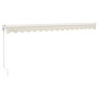 Toldo retráctil aluminio y tela color crema 4x3 m de , Toldos - Ref: Foro24-3154428, Precio: 266,44 €, Descuento: %