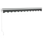 Toldo retráctil aluminio y tela gris antracita 3,5x2,5 m von , Markisen - Ref: Foro24-3154437, Preis: 215,95 €, Rabatt: %