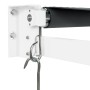 Toldo retráctil aluminio y tela gris antracita 3,5x2,5 m