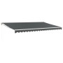 Toldo retráctil aluminio y tela gris antracita 5x3 m von , Markisen - Ref: Foro24-3154440, Preis: 354,24 €, Rabatt: %