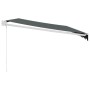 Toldo retráctil aluminio y tela gris antracita 5x3 m von , Markisen - Ref: Foro24-3154440, Preis: 354,24 €, Rabatt: %