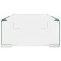 Soporte para TV/Elevador monitor cristal claro 40x25x11 cm von , TV-Möbel - Ref: Foro24-244126, Preis: 60,78 €, Rabatt: %
