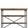 Aparador con estantes de madera de mango maciza 120x35x200 cm by , Sideboards - Ref: Foro24-244945, Price: 642,73 €, Discount: %