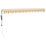 Toldo retráctil automático amarillo y blanco 3,5x2,5 m von , Markisen - Ref: Foro24-3154482, Preis: 288,28 €, Rabatt: %