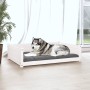 Cama para perros madera maciza de pino blanco 105,5x75,5x28 cm von , Betten für Hunde - Ref: Foro24-821463, Preis: 95,51 €, R...