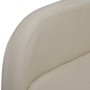 Sillón plegable de cuero sintético color crema by , Armchairs - Ref: Foro24-241680, Price: 260,13 €, Discount: %