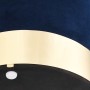 Taburete de terciopelo azul y dorado von , Klapphocker und Stühle - Ref: Foro24-249833, Preis: 37,32 €, Rabatt: %