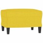 Juego de sofás con cojines 4 piezas tela amarillo claro von , Sofas - Ref: Foro24-3201799, Preis: 622,76 €, Rabatt: %