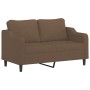 Juego de sofás con cojines 2 piezas tela marrón von , Sofas - Ref: Foro24-3201821, Preis: 449,59 €, Rabatt: %
