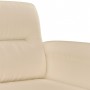 Juego de sofás con cojines 3 piezas tela microfibra crema von , Sofas - Ref: Foro24-3202324, Preis: 512,14 €, Rabatt: %