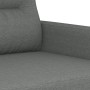 Juego de sofás con cojines 3 piezas tela gris oscuro by , Sofas - Ref: Foro24-3201553, Price: 627,71 €, Discount: %
