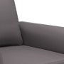 Juego de sofás con cojines 3 piezas cuero sintético gris by , Sofas - Ref: Foro24-3202167, Price: 538,10 €, Discount: %