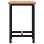 Banco de trabajo madera maciza de haya y metal 80x55x81,5 cm by , Work tables - Ref: Foro24-3188903, Price: 145,16 €, Discoun...
