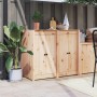 Puertas de cocina exterior 2 uds madera maciza pino 50x9x82 cm von , Schranktüren - Ref: Foro24-832358, Preis: 49,55 €, Rabat...