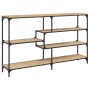 Mesa consola madera contrachapada roble Sonoma 160x32x95 cm by , Side tables - Ref: Foro24-833956, Price: 96,85 €, Discount: %