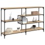 Mesa consola madera contrachapada roble Sonoma 160x32x95 cm by , Side tables - Ref: Foro24-833956, Price: 96,85 €, Discount: %