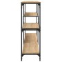 Mesa consola madera contrachapada roble Sonoma 160x32x95 cm by , Side tables - Ref: Foro24-833956, Price: 96,85 €, Discount: %