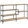 Mesa consola madera contrachapada roble Sonoma 160x32x95 cm by , Side tables - Ref: Foro24-833956, Price: 96,85 €, Discount: %