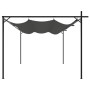 Pérgola con cubierta retráctil gris antracita 395x292x230 cm von , Zelte und Pavillons - Ref: Foro24-360119, Preis: 283,62 €,...