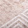 Alfombra lavable antideslizante beige 150x230 cm de , Alfombras - Ref: Foro24-373987, Precio: 47,99 €, Descuento: %