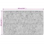 Alfombra lavable antideslizante beige 150x230 cm de , Alfombras - Ref: Foro24-373987, Precio: 47,99 €, Descuento: %