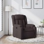 Sillón reclinable de tela marrón oscuro by , Armchairs - Ref: Foro24-373579, Price: 229,88 €, Discount: %