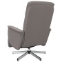 Sillón reclinable de masaje con reposapiés tela gris taupe von , Sessel - Ref: Foro24-356578, Preis: 186,98 €, Rabatt: %