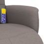 Sillón reclinable de masaje con reposapiés tela gris taupe von , Sessel - Ref: Foro24-356578, Preis: 186,98 €, Rabatt: %