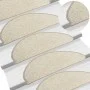 Selbstklebende Stufenmatte 15 Stück silber 65x21x4 cm von vidaXL, Treppenmatten - Ref: Foro24-326901, Preis: 101,35 €, Rabatt: %