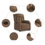 Sillón reclinable elevable de tela marrón by , Armchairs - Ref: Foro24-3205320, Price: 295,41 €, Discount: %