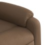 Sillón reclinable elevable de tela marrón by , Armchairs - Ref: Foro24-3205320, Price: 295,41 €, Discount: %