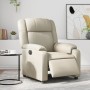 Sillón reclinable eléctrico de cuero sintético crema von , Sessel - Ref: Foro24-3205137, Preis: 290,93 €, Rabatt: %