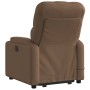 Silla de masaje reclinable de pie de tela marrón by , Armchairs - Ref: Foro24-3204726, Price: 308,55 €, Discount: %