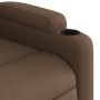 Silla de masaje reclinable de pie de tela marrón by , Armchairs - Ref: Foro24-3204726, Price: 308,55 €, Discount: %