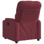 Sillón reclinable eléctrico tela rojo tinto by , Armchairs - Ref: Foro24-3204689, Price: 242,73 €, Discount: %