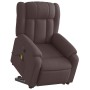 Sillón masaje eléctrico reclinable elevable tela marrón oscuro von , Sessel - Ref: Foro24-3205357, Preis: 342,65 €, Rabatt: %