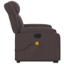 Sillón masaje eléctrico reclinable elevable tela marrón oscuro von , Sessel - Ref: Foro24-3205357, Preis: 342,65 €, Rabatt: %